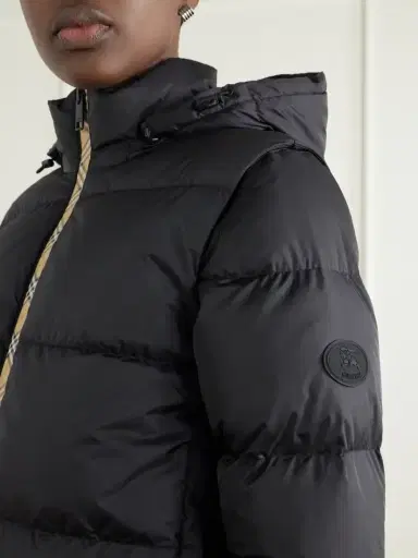 Burberry Hooded Logo-appliquéd Quilted Shell Jacket | Thumbnail 5