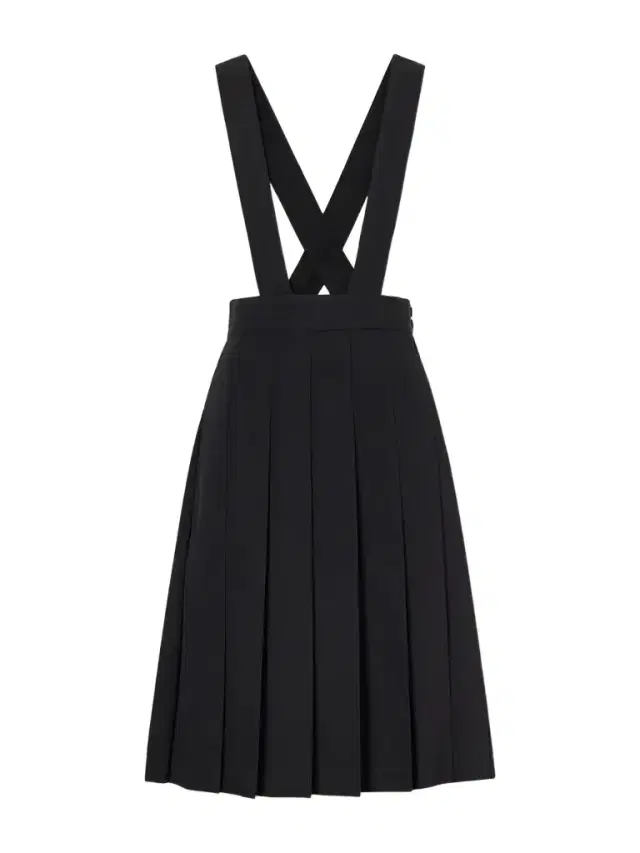 Comme des Garçons GIRL Pinafore Wool Midi Skirt