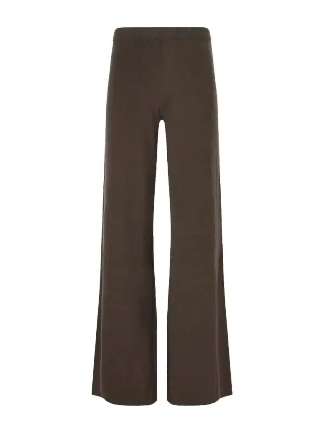 ÉTERNE Cotton And Cashmere-blend Wide-leg Pants