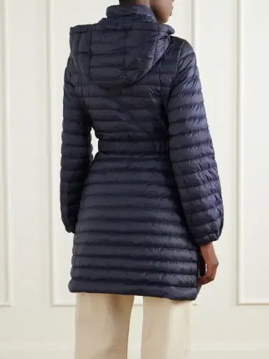 Burberry Hooded Belted Quilted Shell Coat | Thumbnail 4 Burberry Hooded Belted Quilted Shell Coat | Thumbnail 4