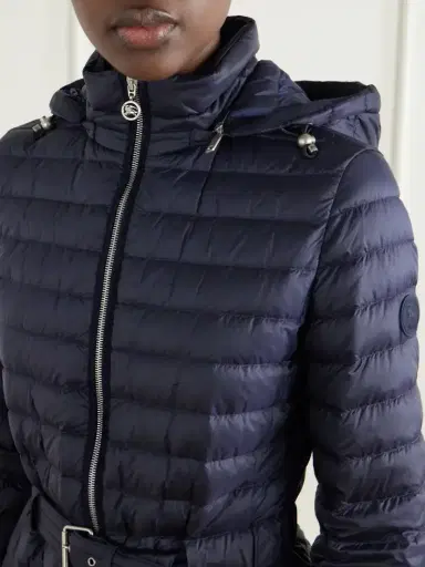 Burberry Hooded Belted Quilted Shell Coat | Thumbnail 5 Burberry Hooded Belted Quilted Shell Coat | Thumbnail 5