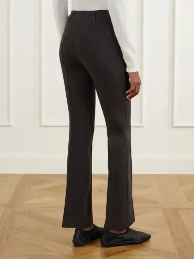 HIGH SPORT Luke Ribbed Cotton-blend Straight-leg Pants | Thumbnail 4 HIGH SPORT Luke Ribbed Cotton-blend Straight-leg Pants | Thumbnail 4