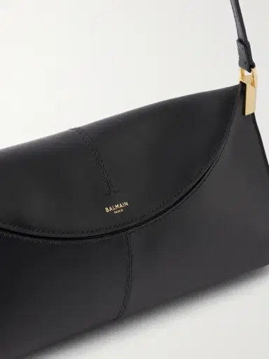 Balmain Leather Medium Shoulder Bag | Thumbnail 5 Balmain Leather Medium Shoulder Bag | Thumbnail 5