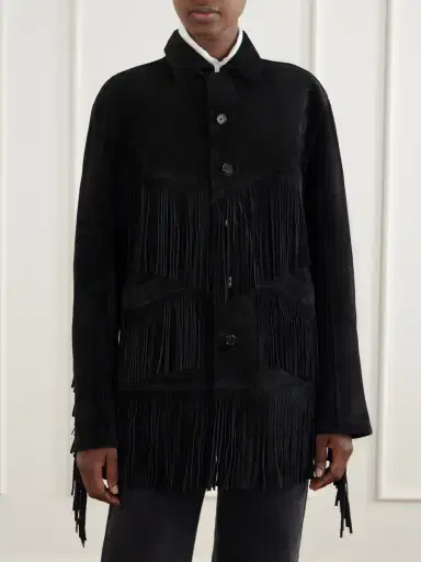 BODE Appalachian Fringed Suede Jacket | Thumbnail 3 BODE Appalachian Fringed Suede Jacket | Thumbnail 3