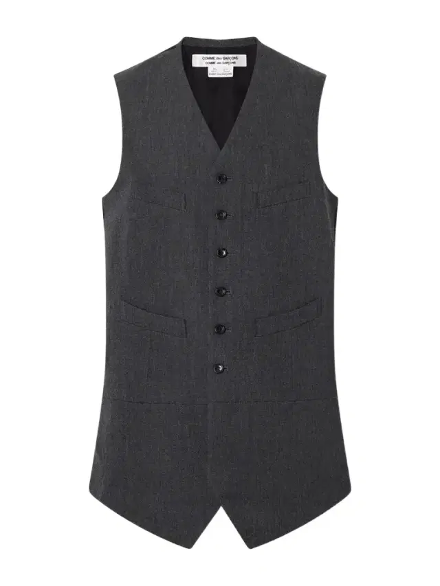 Comme des Garçons Comme des Garçons Wool-gabardine And Taffeta Vest