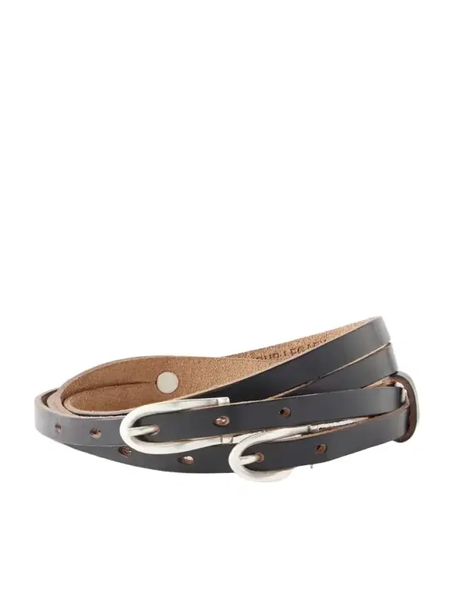Our Legacy Twin Leather Belt