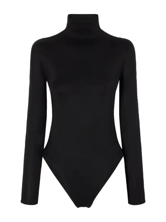 Alaïa Silk-blend Bodysuit