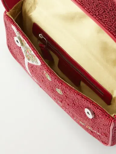 Staud Tommy Bead-embellished Shoulder Bag | Thumbnail 6 Staud Tommy Bead-embellished Shoulder Bag | Thumbnail 6