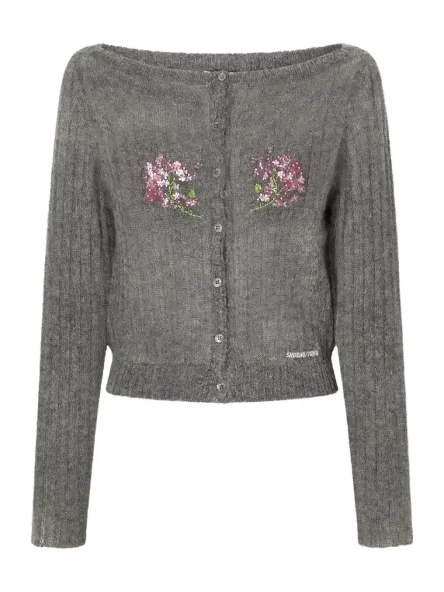 SHUSHU/TONG Embellished Knitted Cardigan