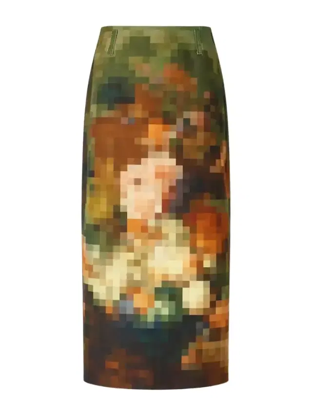 Dries Van Noten Printed Cotton-canvas Midi Skirt