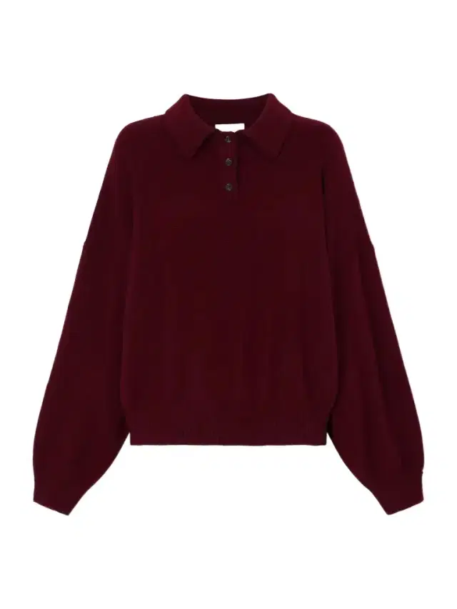 Lisa Yang Etta Cashmere Polo Sweater