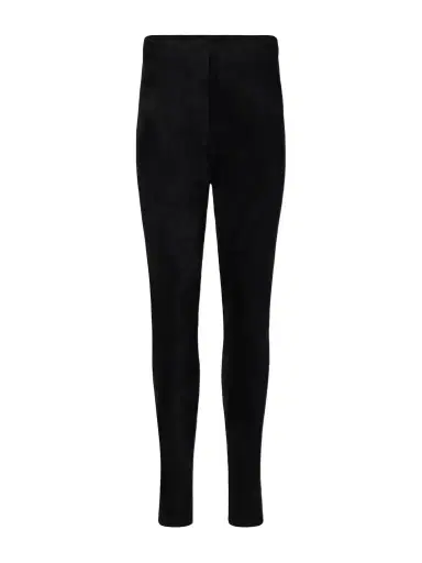 Alaïa High-rise Velvet Leggings | Thumbnail 1 Alaïa High-rise Velvet Leggings | Thumbnail 1