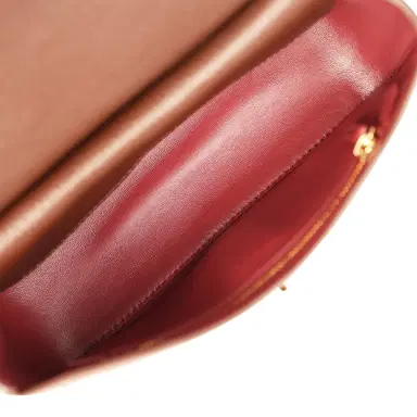 Chanel Chanel Mini "Souplissimo" Flap Bag Dark Brown Grained Calfskin Gold Hardware | Thumbnail 9 Chanel Chanel Mini "Souplissimo" Flap Bag Dark Brown Grained Calfskin Gold Hardware | Thumbnail 9