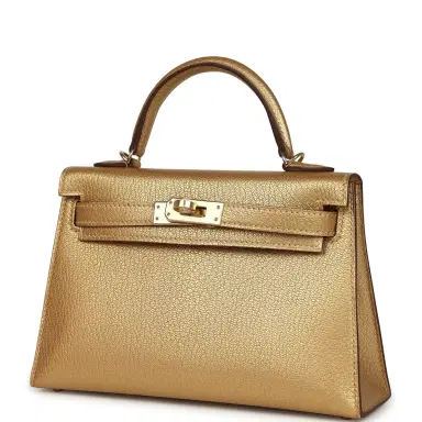 HERMÈS Hermes Kelly Sellier 20 Dore Chevre Chamkilight Permabrass Hardware | Thumbnail 5 HERMÈS Hermes Kelly Sellier 20 Dore Chevre Chamkilight Permabrass Hardware | Thumbnail 5