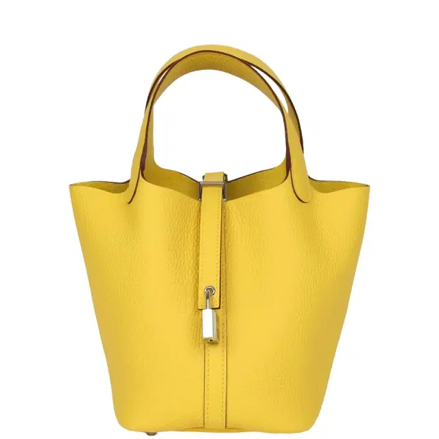 HERMÈS Hermes Picotin Lock 18 Canari Clemence Palladium Hardware