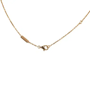 Van Cleef & Arpels Van Cleef & Arpels Vintage Alhambra Motif Pendant Necklace Turquoise 18K Yellow Gold | Thumbnail 6 Van Cleef & Arpels Van Cleef & Arpels Vintage Alhambra Motif Pendant Necklace Turquoise 18K Yellow Gold | Thumbnail 6