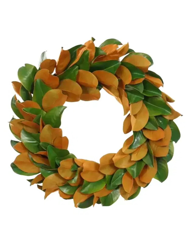 Jim Marvin 30" Magnolia Leaf Wreath