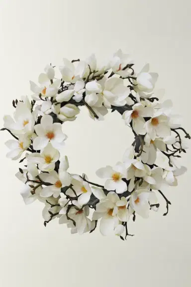 Winward Home Japanese Magnolia Wreath | Thumbnail 2