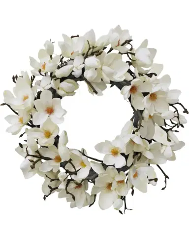 Winward Home Japanese Magnolia Wreath | Thumbnail 1