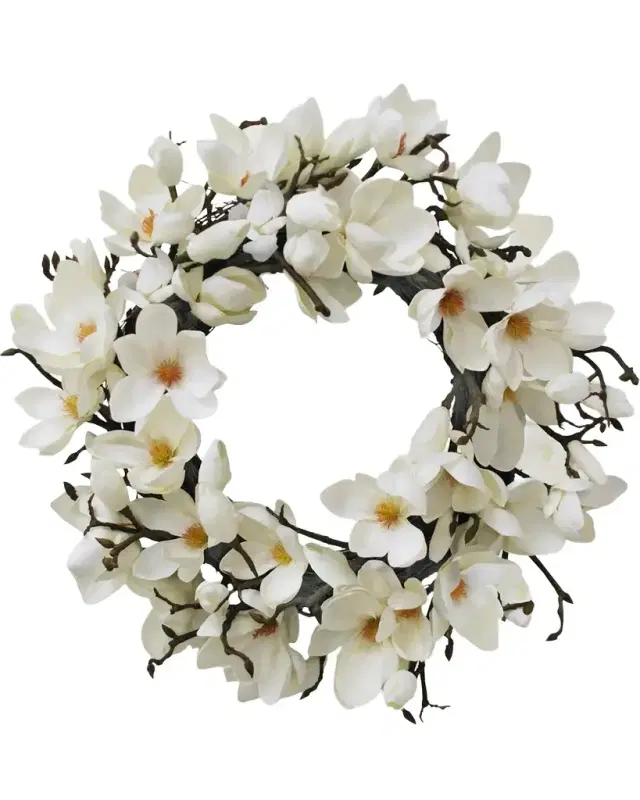 Winward Home Japanese Magnolia Wreath