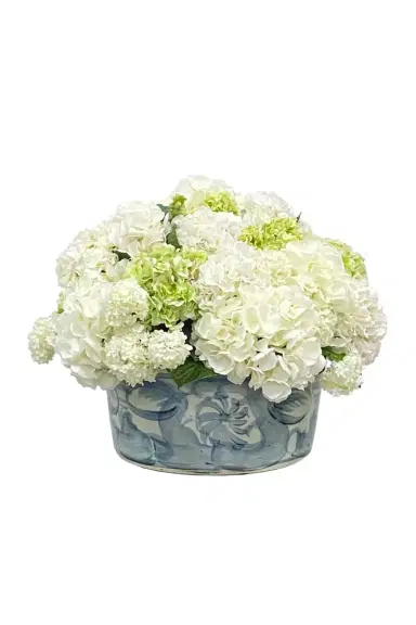 Winward Home Hydrangea Mix in Ceramic Pot | Thumbnail 3