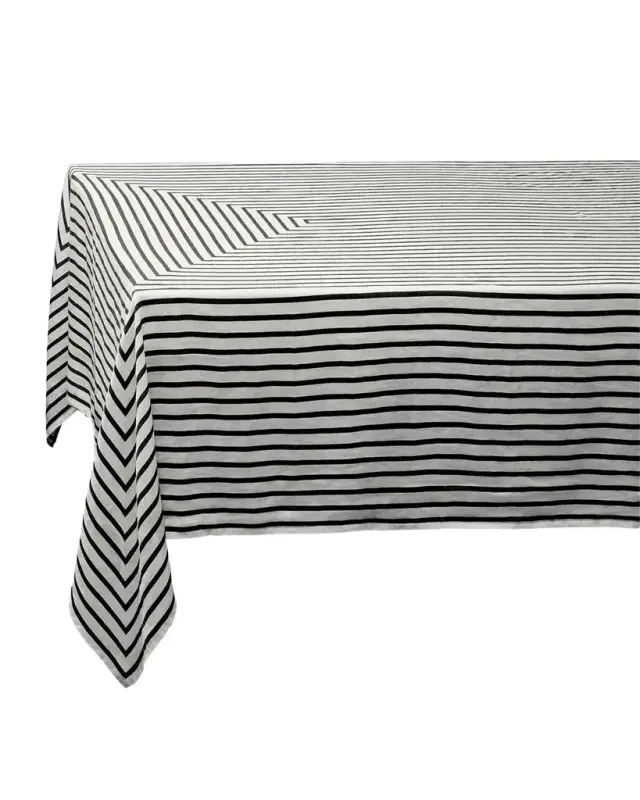 L'Objet Concorde Sateen Tablecloth, Medium, 70" x 90"