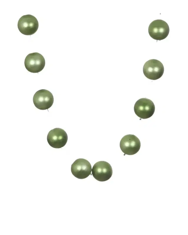 Glass Ball Christmas Garland