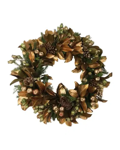 Winward Home Golden Holiday Deluxe Wreath | Thumbnail 1