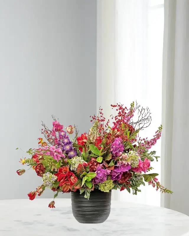 Winward Home Mixed Floral Arrangement in Planter