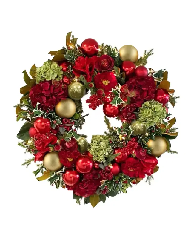 Winward Home 34" Deluxe Display Christmas Wreath
