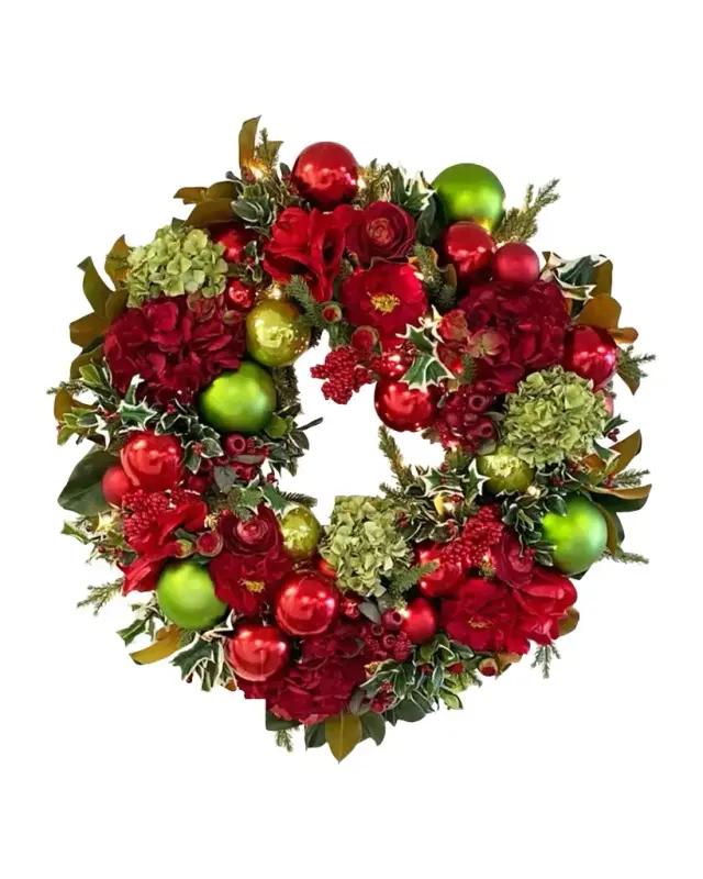 Winward Home 34" Deluxe Display Christmas Wreath
