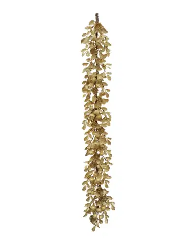 Winward Home 60" Holly Leaf with Pod Garland | Thumbnail 1