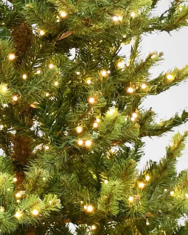 Winward Home Deluxe Village Mix Pine 9 ' Slim Pre-Lit Christmas Tree | Thumbnail 2