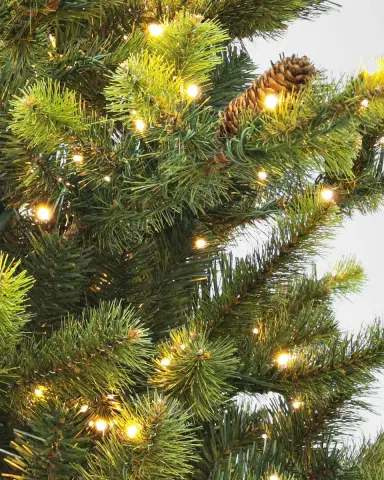 Winward Home Deluxe Village Mix Pine 5 ' Potted Pre-Lit Christmas Tree | Thumbnail 2