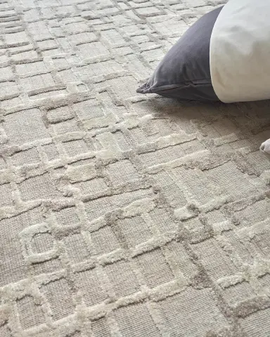 Exquisite Rugs Vista Hand-Loomed Beige Rug | Thumbnail 5 Exquisite Rugs Vista Hand-Loomed Beige Rug | Thumbnail 5