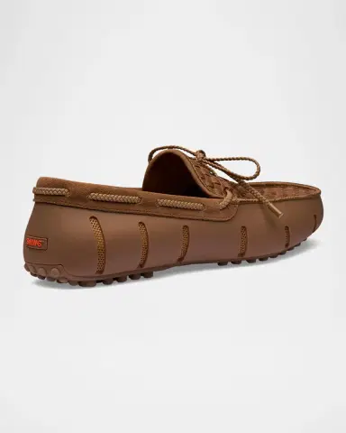 SWIMS Men's Woven Textile and Suede Drivers | Thumbnail 3 SWIMS Men's Woven Textile and Suede Drivers | Thumbnail 3