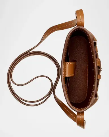 Ralph Lauren Collection The Ralph Calfskin Pouch | Thumbnail 3 Ralph Lauren Collection The Ralph Calfskin Pouch | Thumbnail 3