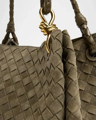 Bottega Veneta Large Parachute Suede Shoulder Bag | Thumbnail 6 Bottega Veneta Large Parachute Suede Shoulder Bag | Thumbnail 6