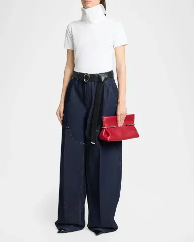 Givenchy Pinch Soft Leather Clutch Bag | Thumbnail 10 Givenchy Pinch Soft Leather Clutch Bag | Thumbnail 10