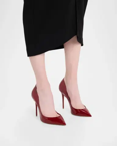 Christian Louboutin 100m La Pigalle Patent Leather Pumps | Thumbnail 2 Christian Louboutin 100m La Pigalle Patent Leather Pumps | Thumbnail 2