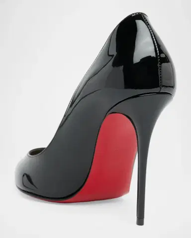 Christian Louboutin 100m La Pigalle Patent Leather Pumps | Thumbnail 2