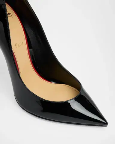 Christian Louboutin 100m La Pigalle Patent Leather Pumps | Thumbnail 3