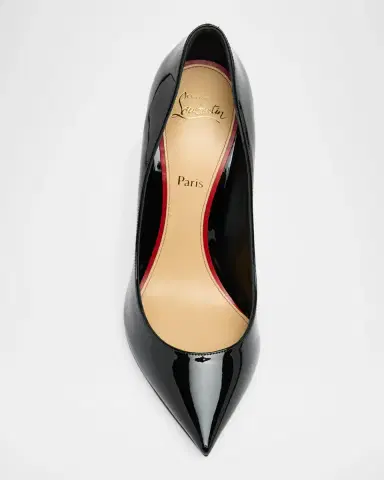 Christian Louboutin 100m La Pigalle Patent Leather Pumps | Thumbnail 4
