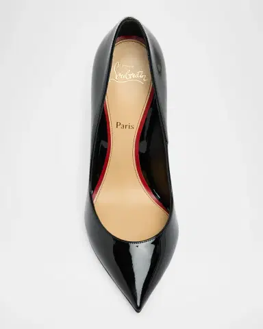 Christian Louboutin 120mm La Pigalle Patent Leather Pumps | Thumbnail 4