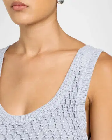 Diotima Emin Crystal Mesh Maxi Tank Dress | Thumbnail 5 Diotima Emin Crystal Mesh Maxi Tank Dress | Thumbnail 5
