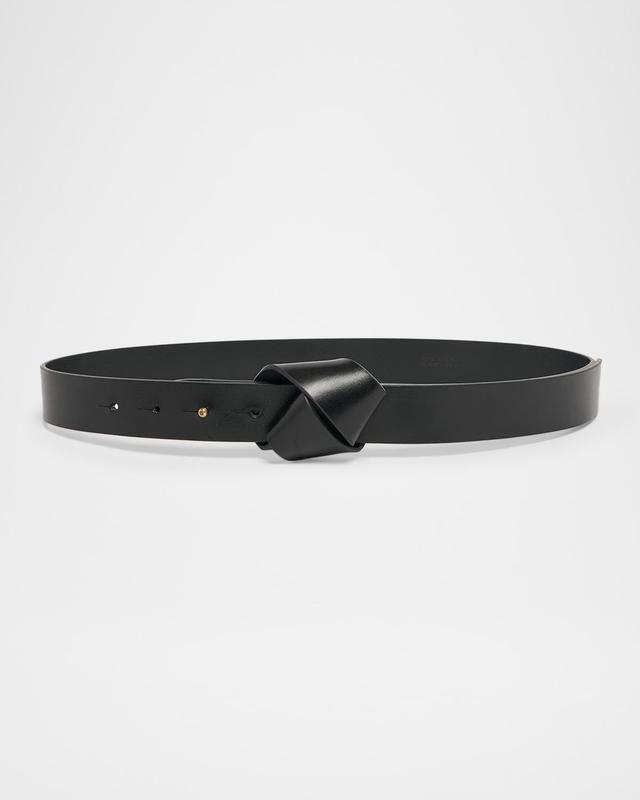 Etoile Isabel Marant Lassio Knotted Leather Belt