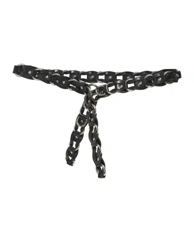 Etoile Isabel Marant Bali Woven Leather and Metal Belt | Thumbnail 3