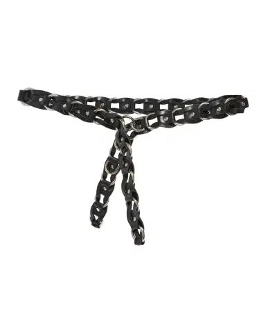 Etoile Isabel Marant Bali Woven Leather and Metal Belt | Thumbnail 1