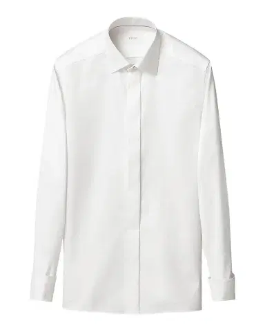 Eton Geometric Brocade Formal Contemporary-Fit Shirt | Thumbnail 1 Eton Geometric Brocade Formal Contemporary-Fit Shirt | Thumbnail 1