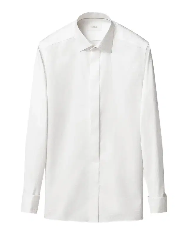 Eton Geometric Brocade Formal Contemporary-Fit Shirt